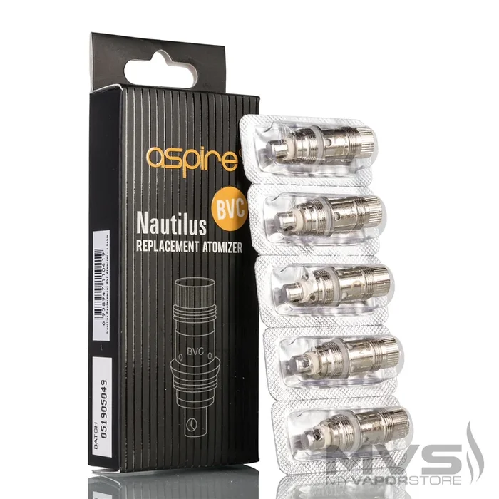 Aspire Nautilus BVC Replacement Coils- Pack of 5