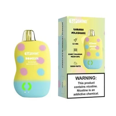 Banana Milkshake Top Shine Squeeze 10000 Puffs Disposable