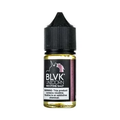 BLVK Unicorn Strawberry Cream TFN Salt Nic E-Juice 30ml