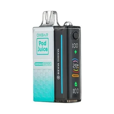 Clear Emerald Oxbar Magic Maze 2.0 30k Zero Nicotine Disposable