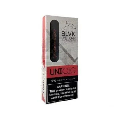 Cuban Cigar UNICIG BLVK Unicorn Disposable Pod 5%