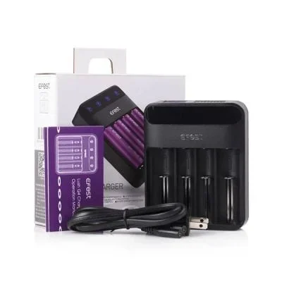 Efest LUSH Q4 Battery Charger 4-Bay Intelligent LED