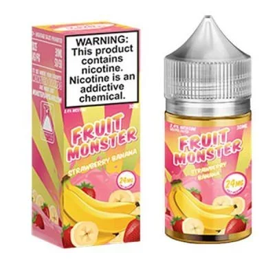 Fruit Monster Strawberry Banana TFN Salt Nic E-Juice 30ml