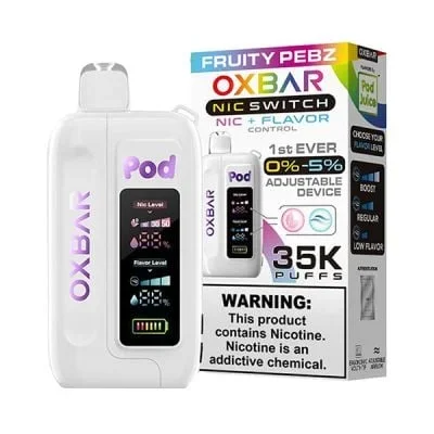 Fruity Pebz Oxbar x Pod Juice NIC SWITCH 35K Disposable