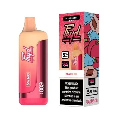 FRYD Peach Ice 12000 Puffs Disposable Vape