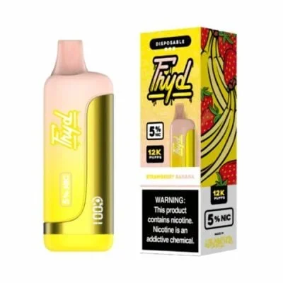 FRYD Strawberry Banana 12000 Puffs Disposable Vape