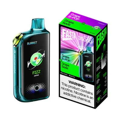 Grape B-Pop / Grape Soda Fasta Burrst 35K Puffs Disposable