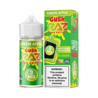 Green Apple Pod Juice X Raz Gush Edition E-Juice 100ml