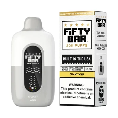 Gummy Whip Fifty Bar V2 20K Disposable