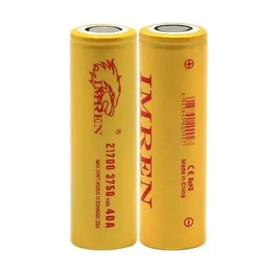 IMREN 21700 40A Yellow Rechargeable Battery
