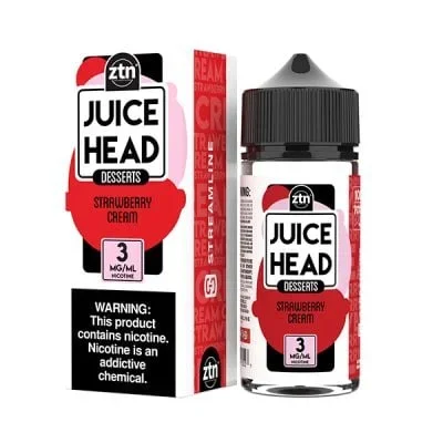 Juice Head Strawberry Cream Desserts ZTN TFN E-Juice 100ml