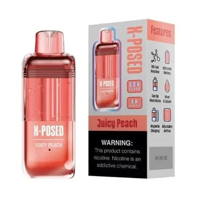 Juicy Peach X-Posed 35K Disposable Pod
