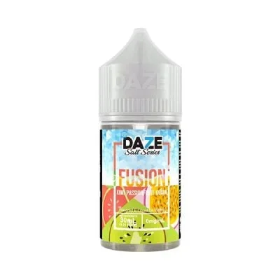 Kiwi Passionfruit Guava Iced 7 Daze Fusion TFN Salt Nic E-Juice 30ml