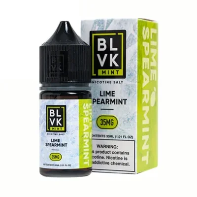Lime Spearmint Ice BLVK Mint Salt Nic E-Juice 30ml