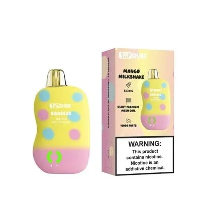 Mango Milkshake Top Shine Squeeze 10000 Puffs Disposable