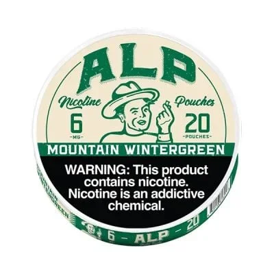 Mountain Wintergreen ALP Nicotine Pouches