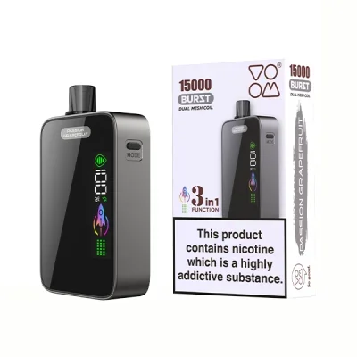 Passion Grapefruit VOOM Burst 15000 Puffs Disposable