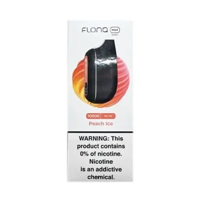Peach Ice Flonq Max Smart 10K Disposable 0%