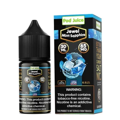 POD JUICE JEWEL MINT SAPPHIRE Nic Salt TFN E-JUICE 30ML