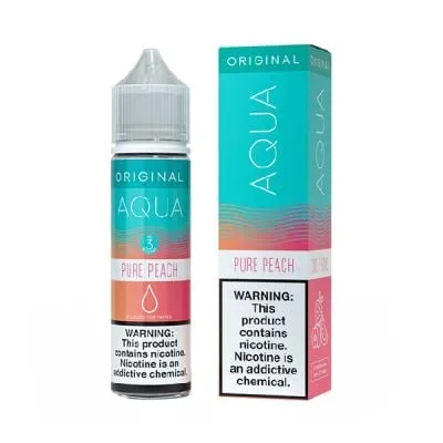 Pure Peach Original Aqua E-Juice 60ml