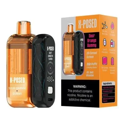 Sour Orange Gummy X-Posed 35K Disposable Kit