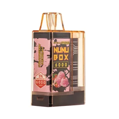 Steam Engine Strawberry Ice Cream Nunu Box 6000 Disposable Vape