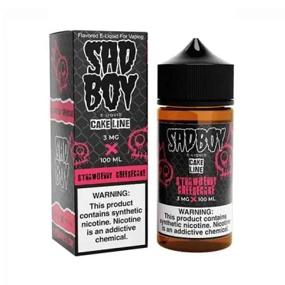 Strawberry Cheesecake Sadboy Cake Line E-Juice 100ml