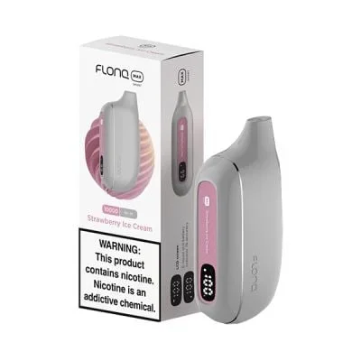 Strawberry Ice Cream Flonq Max Smart 10K Disposable 2%
