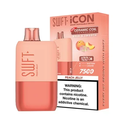 SWFT Icon 7500 Peach Jelly Disposable Vape