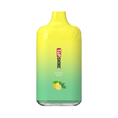 Top Shine Lemon Mint Seraph Pro 7500 Disposable Vape