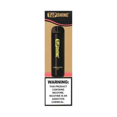 Top Shine Strawberry Ice 2000 Puffs Disposable Vape