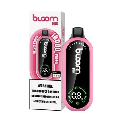 Velvet Peach Bloom Bar 18000 Puffs Disposable