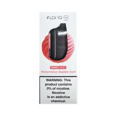 Watermelon Bubble Gum Flonq Max Smart 10K Disposable 0%