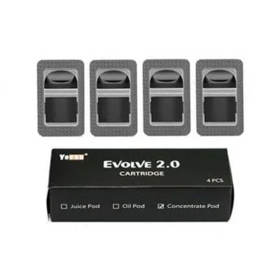 Yocan Evolve 2 Replacement Pod Cartridge 4PCS